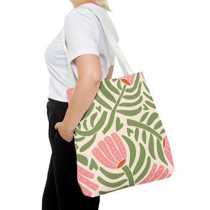 70s Retro Botanicals Tote Bag