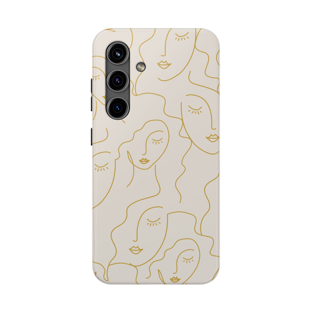 Minimalist Woman Phone Case (Apple & Android)