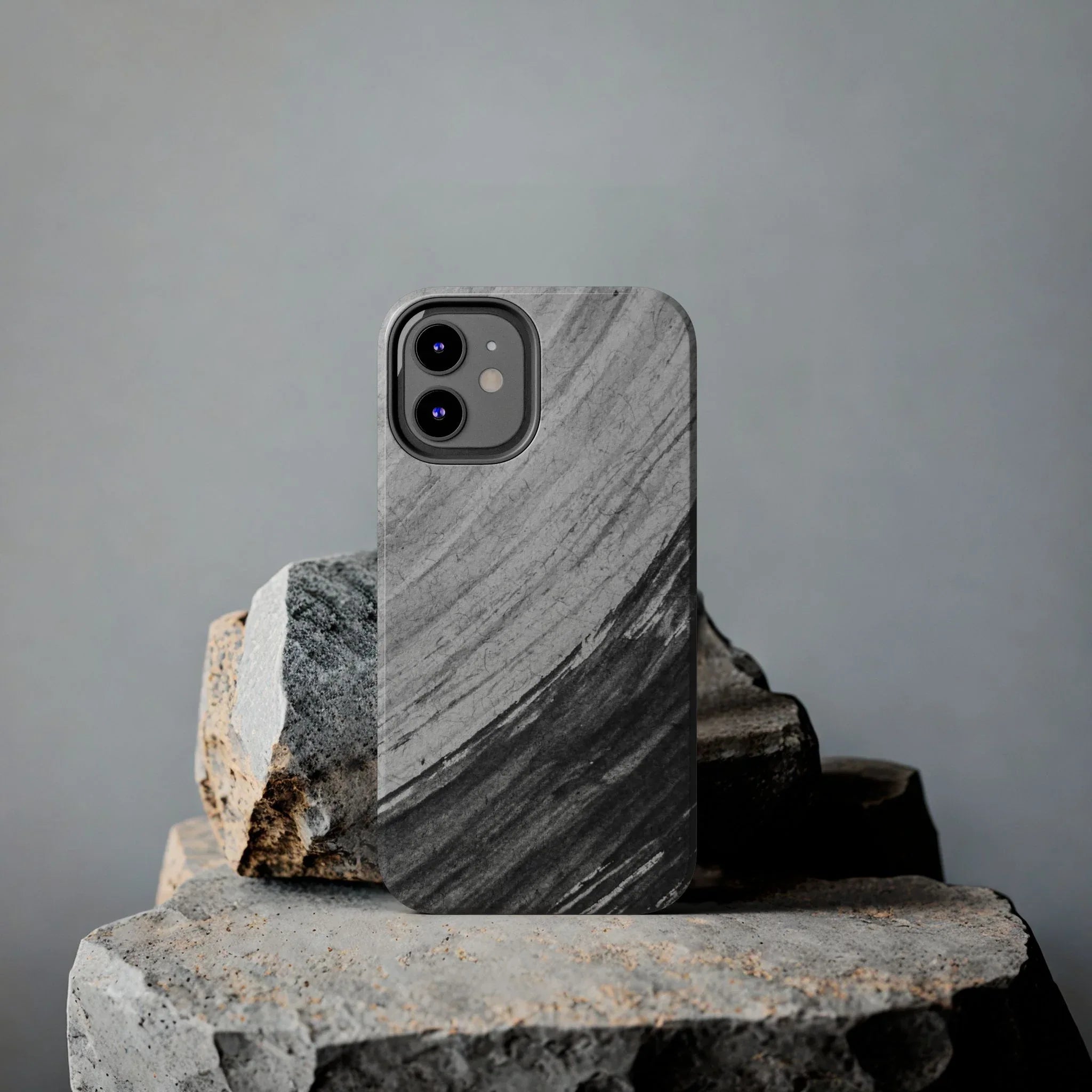 Black & Gray Phone Case (Apple & Android) - Pink Sweetheart