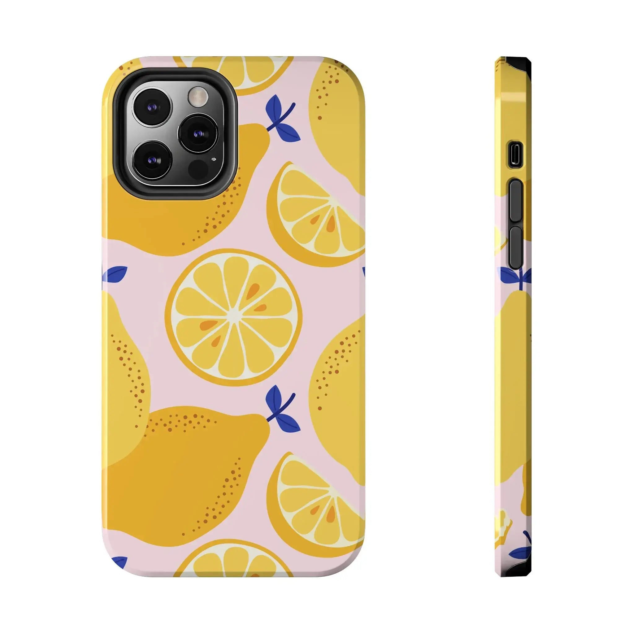 Sour Lemon Drop Phone Case (Apple & Android) - Pink Sweetheart
