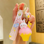 Bunny Ice Cream Keychain