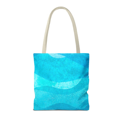 Blue Waves Tote Bag