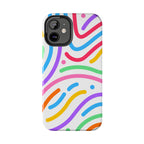 Rainbow Swirls Phone Case (Apple & Android)