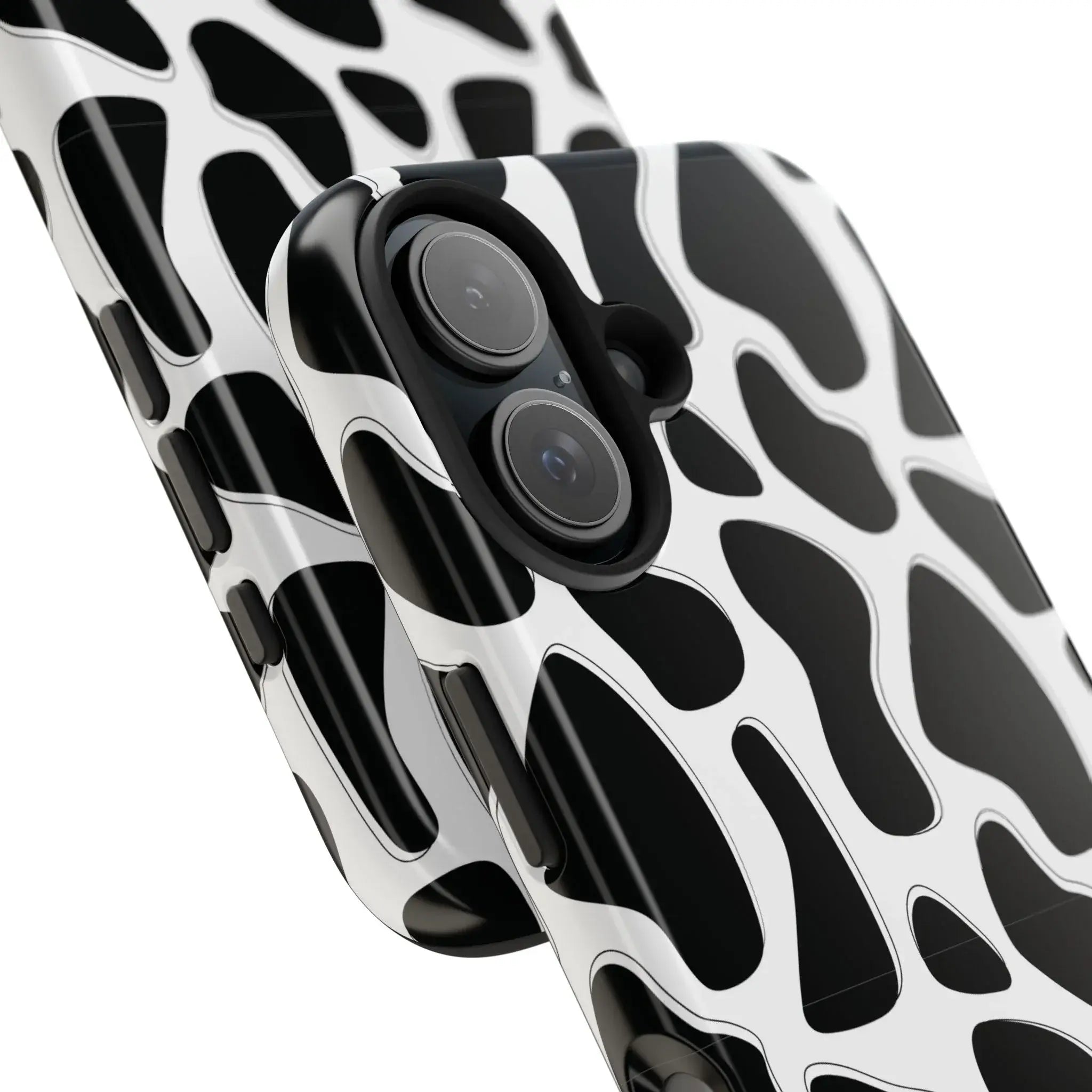 Spotted Animal Print Phone Case (Apple & Android) - Pink Sweetheart