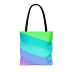 Blurred Rainbow Sectrum Tote Bag
