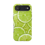 Green Citrus Lime Phone Case (Apple & Android) - Pink Sweetheart