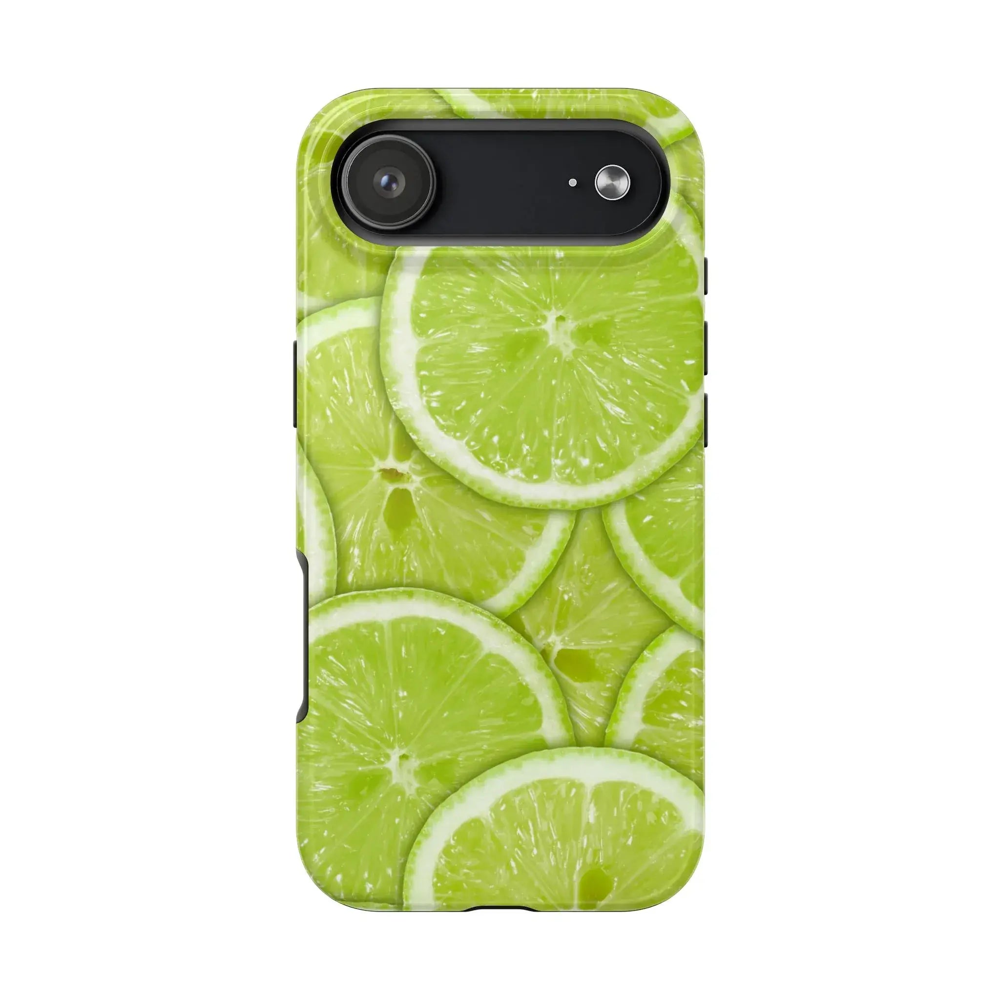 Green Citrus Lime Phone Case (Apple & Android) - Pink Sweetheart
