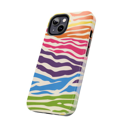 Rainbow Zebra Phone Case
