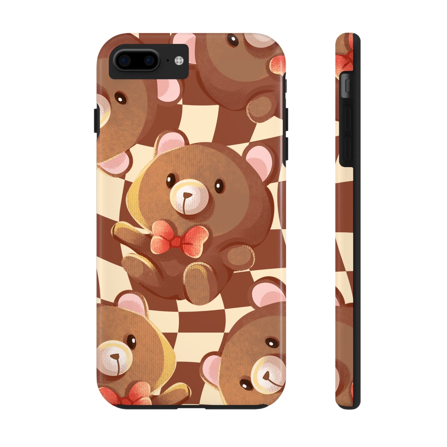 Retro Brown Bear Phone Case