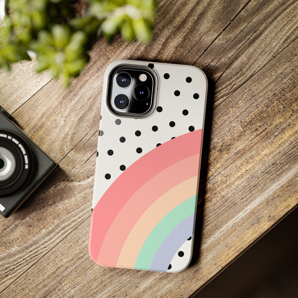 Polka Dot Rainbow Phone Case (Apple & Android)