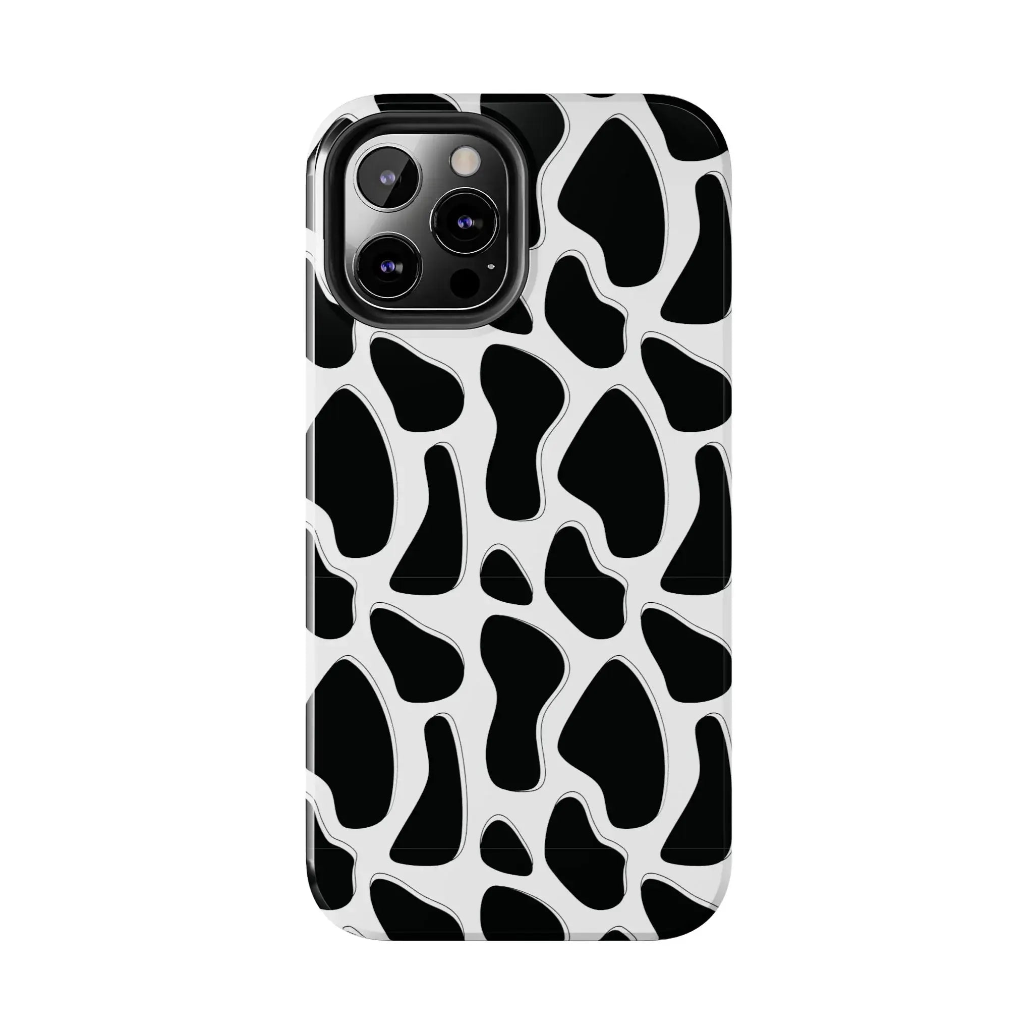 Spotted Animal Print Phone Case (Apple & Android) - Pink Sweetheart