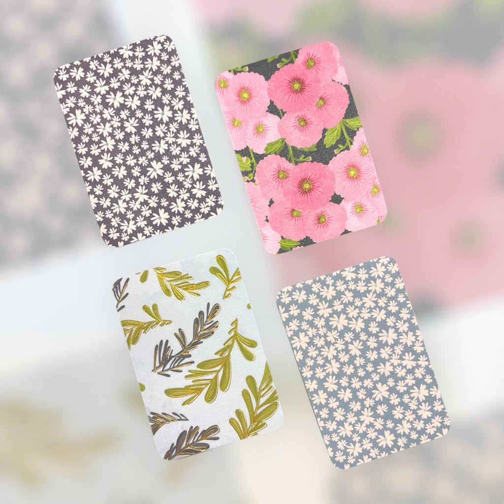 Decorative Wallet Cards 4pcs