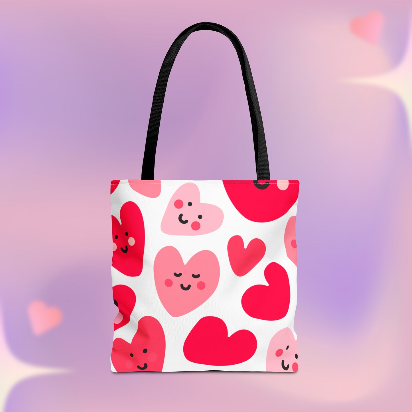 Happy Little Hearts Tote Bag