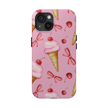 Cherry on Top Ice Cream Phone Case