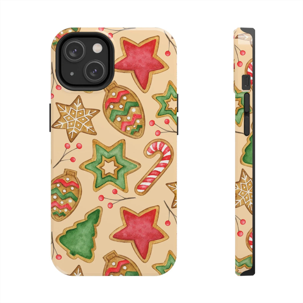 Xmas Holiday Cheer Phone Case (Apple & Android) - Pink Sweetheart