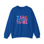 Talk Lashes to Me Unisex Heavy Blend™ Crewneck Sweatshirt