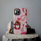 Goodies for My Sweetheart Phone Case (Apple & Android) - Pink Sweetheart