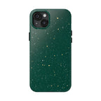 Emerald Gold Flecked Phone Case (Apple & Android)