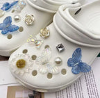 Blue Indigo Clog Charms Set