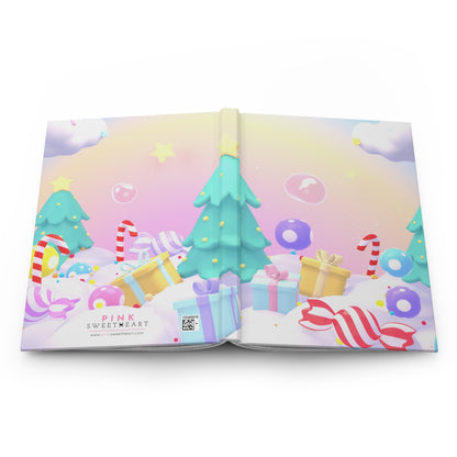 Kawaii Christmas Hardcover Matte Journal