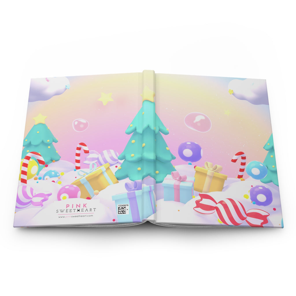 Kawaii Christmas Hardcover Matte Journal