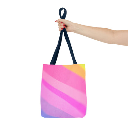 Blurred Rainbow Sectrum Tote Bag