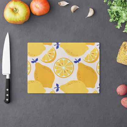 Lemon Glass Cutting Board