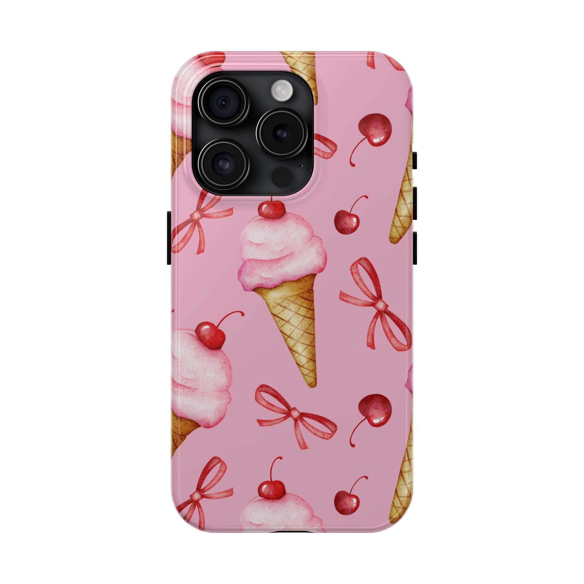 Cherry on Top Ice Cream Phone Case (Apple & Android)