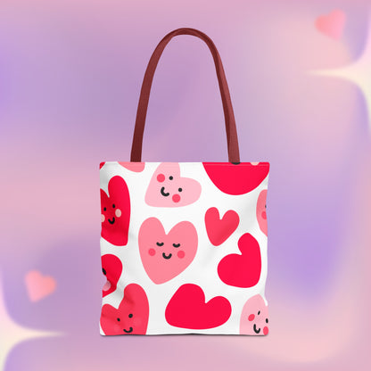 Happy Little Hearts Tote Bag