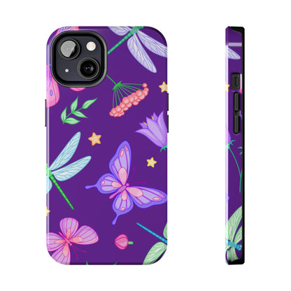 Purple Majestic Butterfly Phone Case