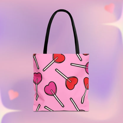 Sweetheart Lollipops Tote Bag