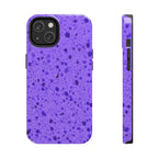Purple Sponge Phone Case (Apple & Android) - Pink Sweetheart