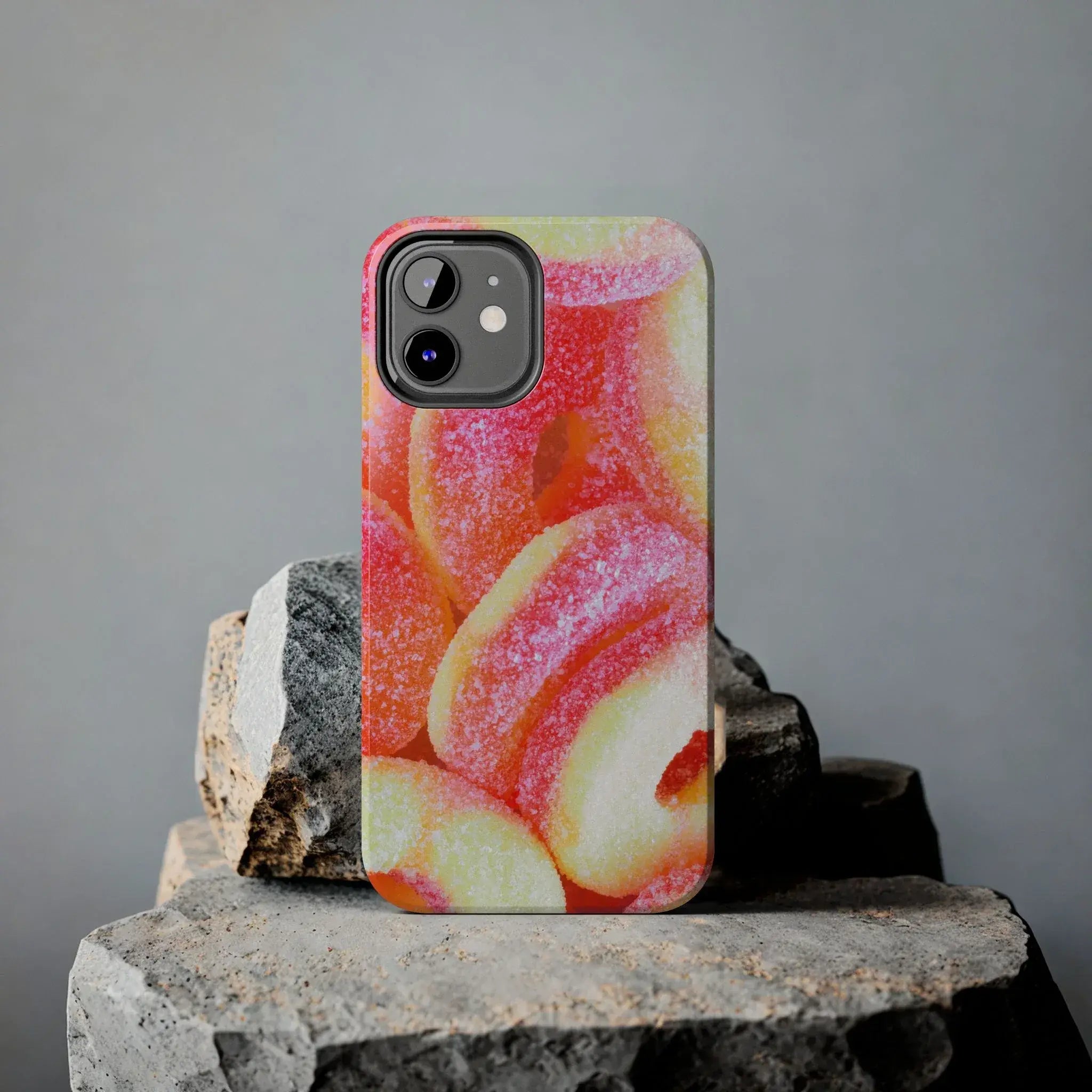 Sour Peach Ringz Phone Case (Apple & Android) - Pink Sweetheart