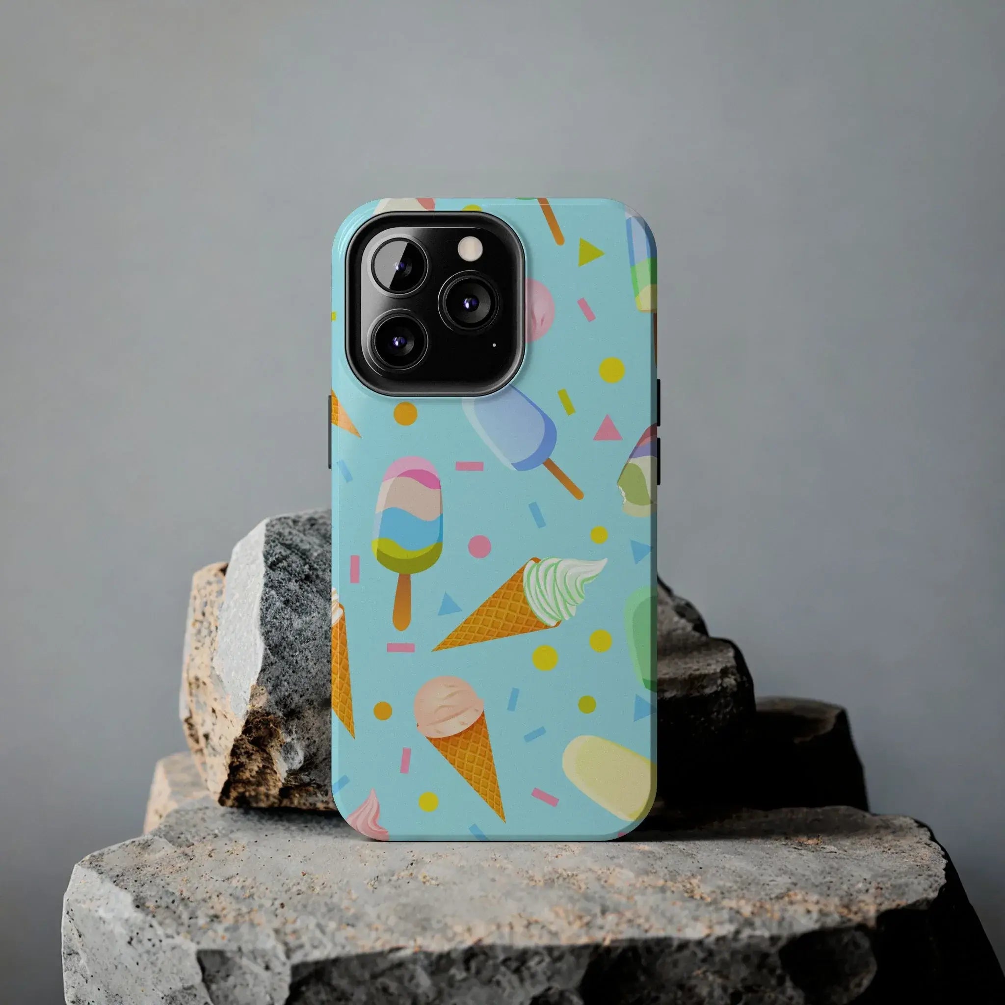 Ice Cream Festival Phone Case (Apple & Android) - Pink Sweetheart