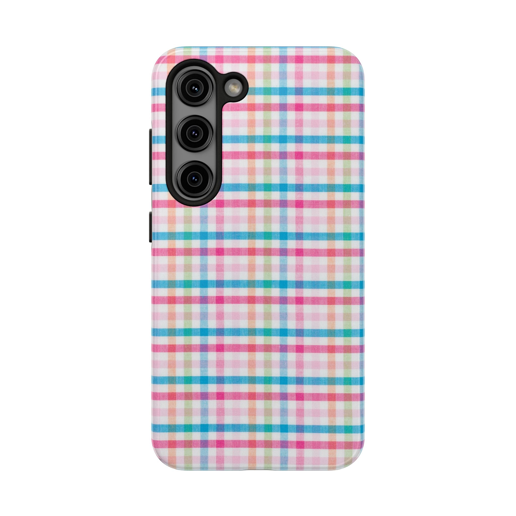 Checked Pattern Phone Case (Apple & Android)