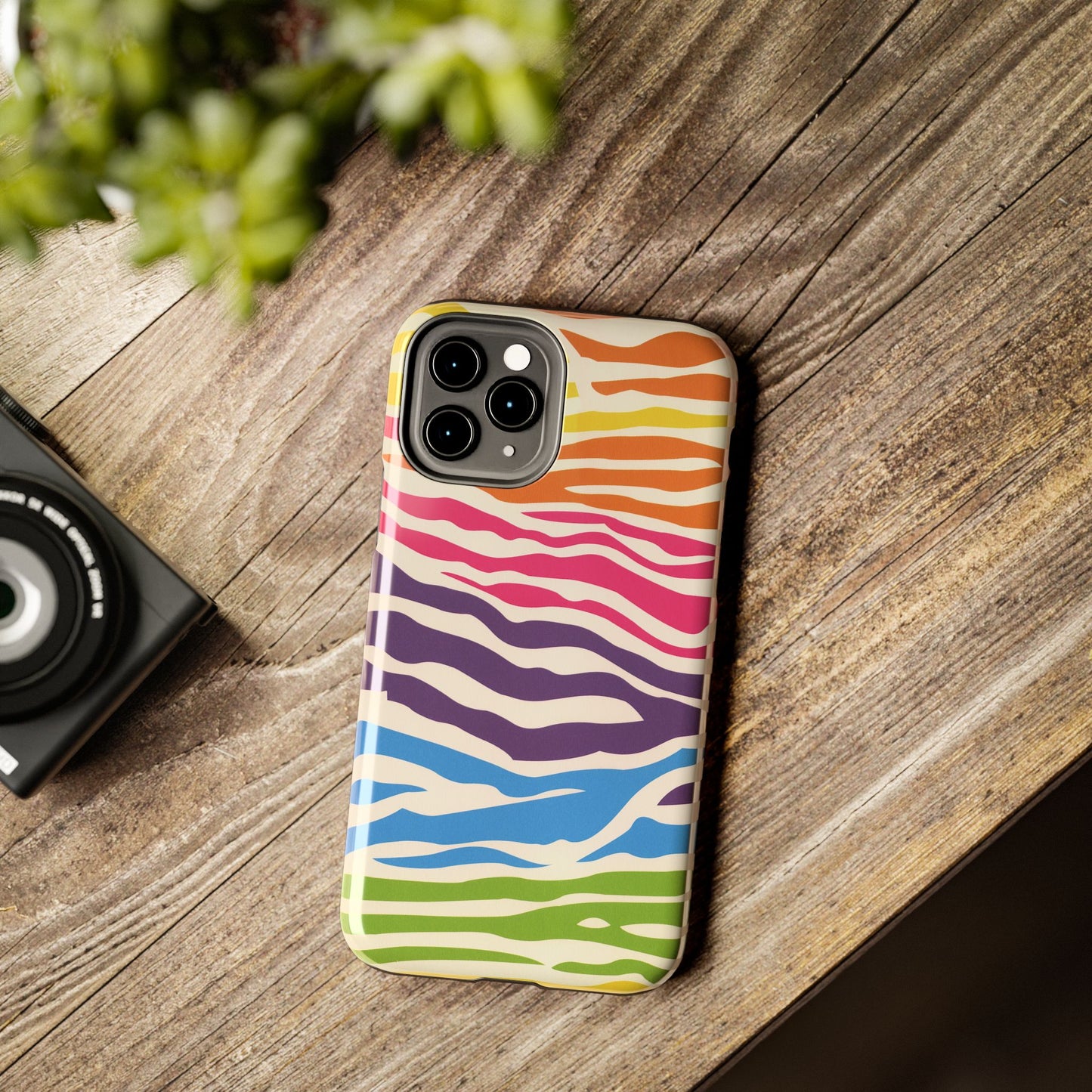 Rainbow Zebra Phone Case