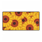 Blooming Sunflower Desk Mat