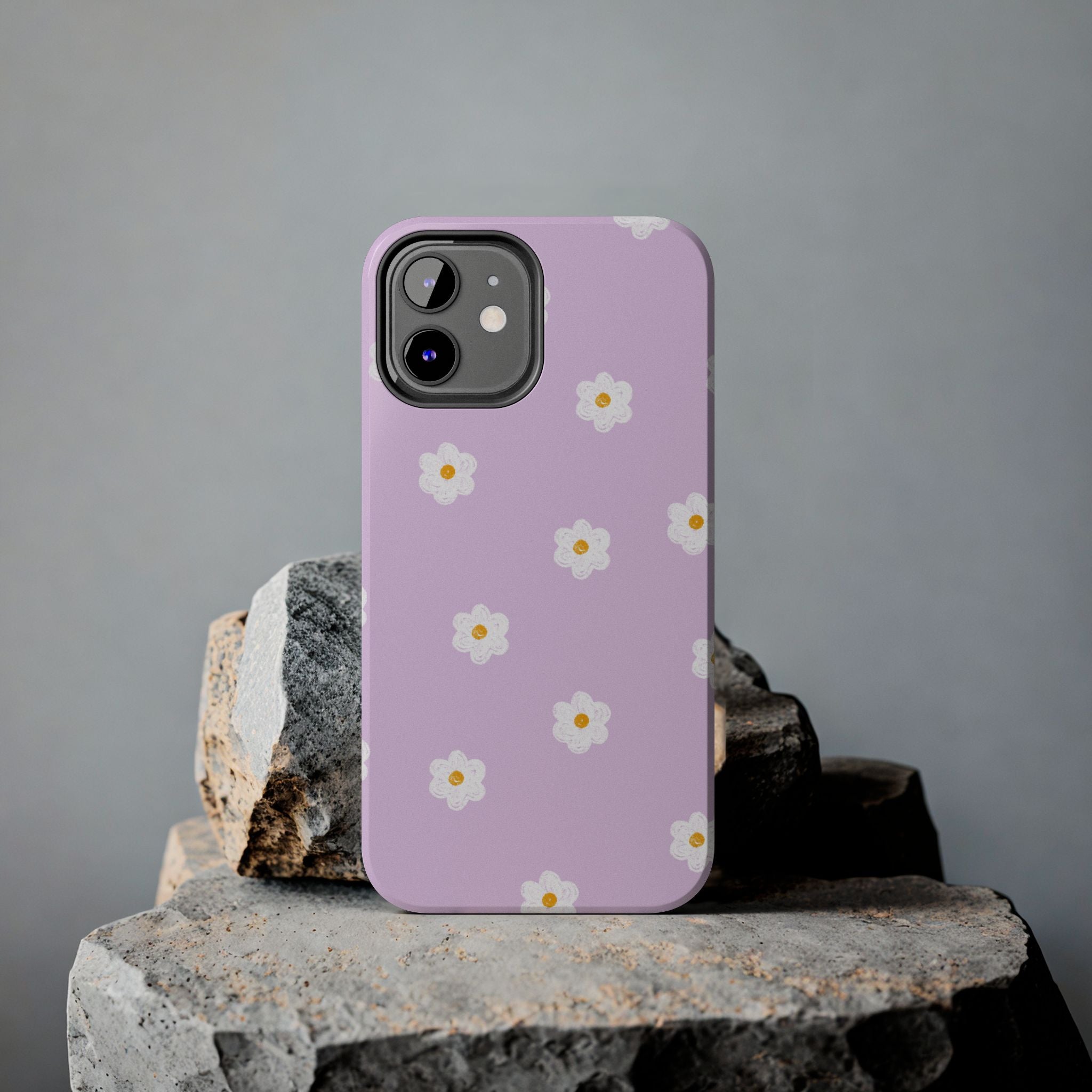 Purple and Mini Flowers Phone Case (Apple & Android)