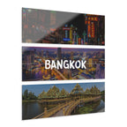 Bangkok Skyline Acrylic Prints (Triptych)