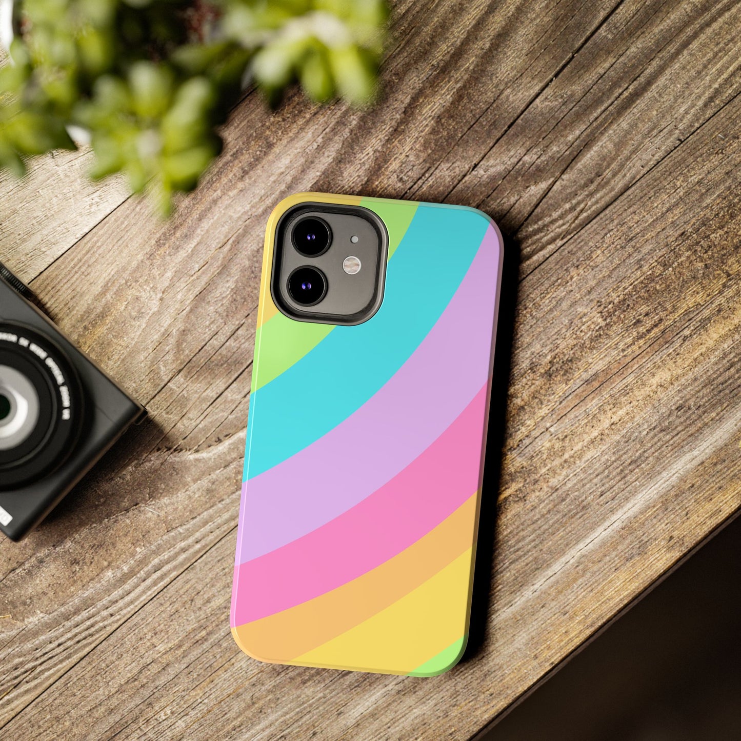 Neon Rainbow Phone Case