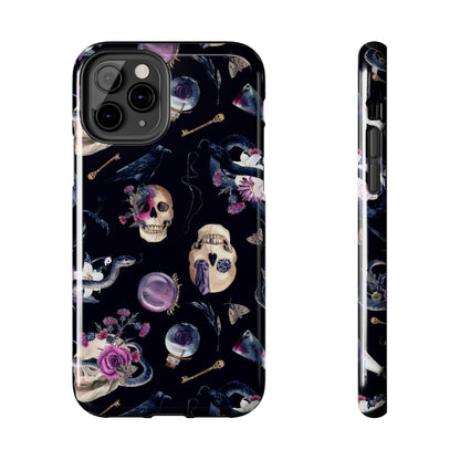 Gothic Witch Spells Phone Case