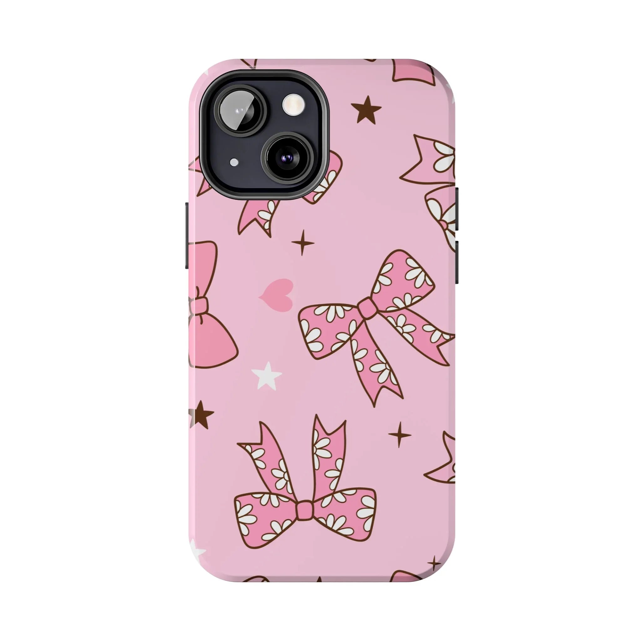 Pretty Pink Bows Phone Case (Apple & Android) - Pink Sweetheart