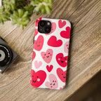 Happy Hearts Phone Case (Apple & Android)