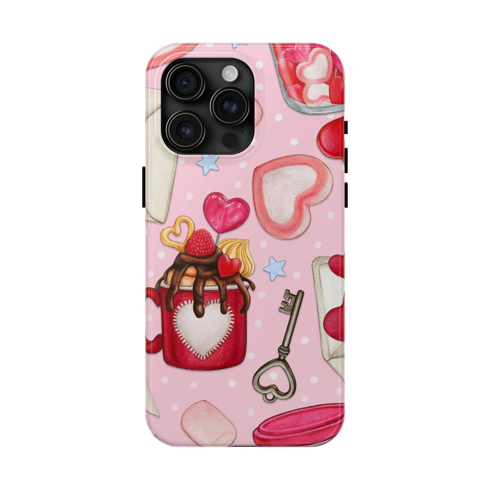 Goodies for My Sweetheart Phone Case (Apple & Android) - Pink Sweetheart