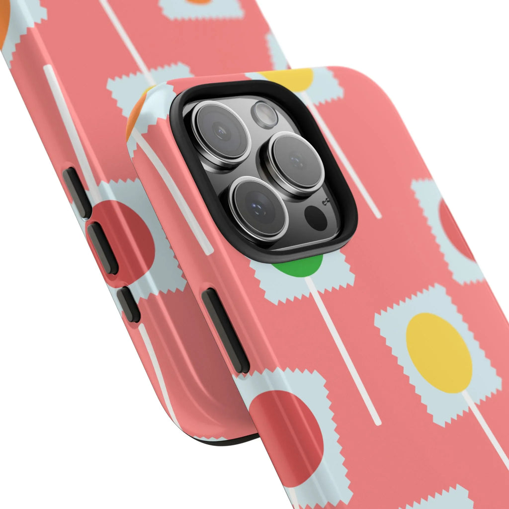 Lollipop Candy Phone Case (Apple & Android) - Pink Sweetheart