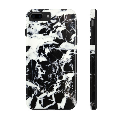 Black & White Shattered Phone Case