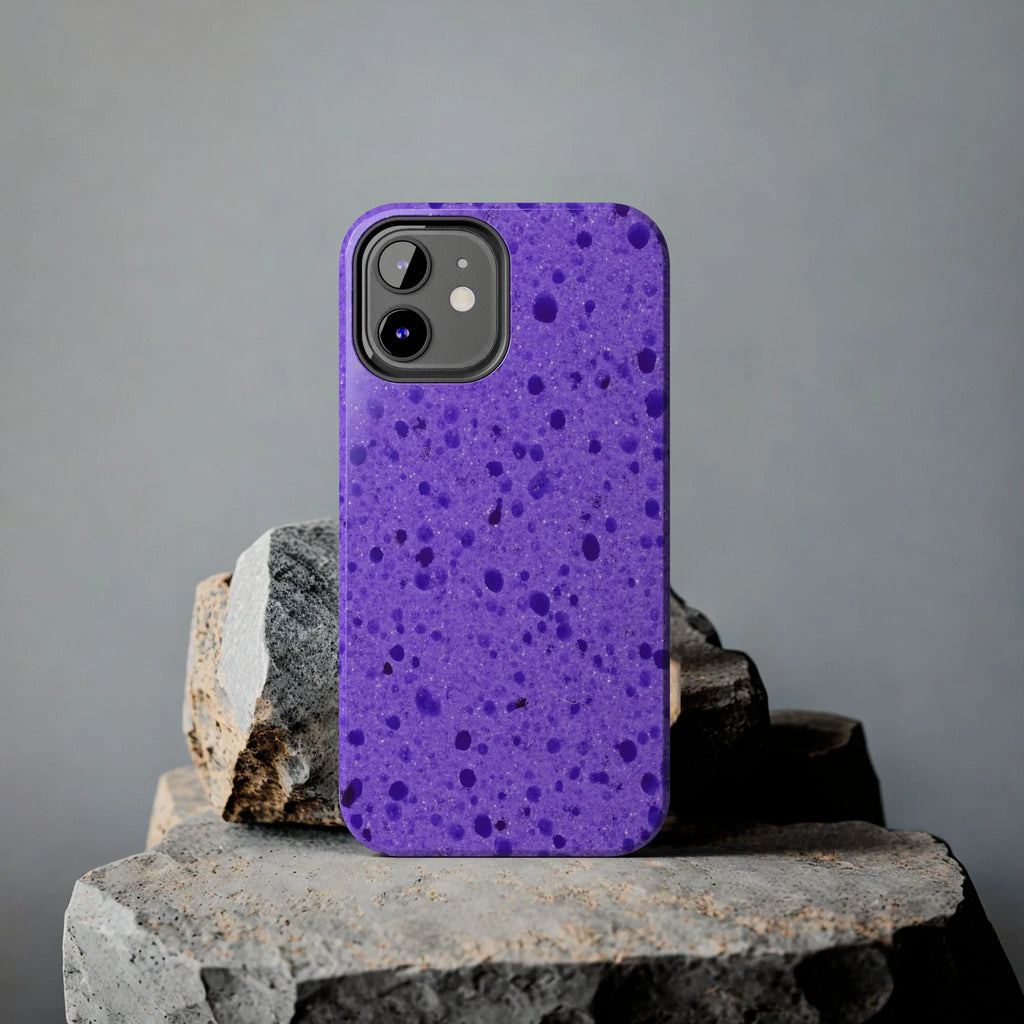 Purple Sponge Phone Case (Apple & Android) - Pink Sweetheart