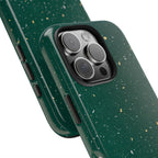 Emerald Gold Flecked Phone Case (Apple & Android)