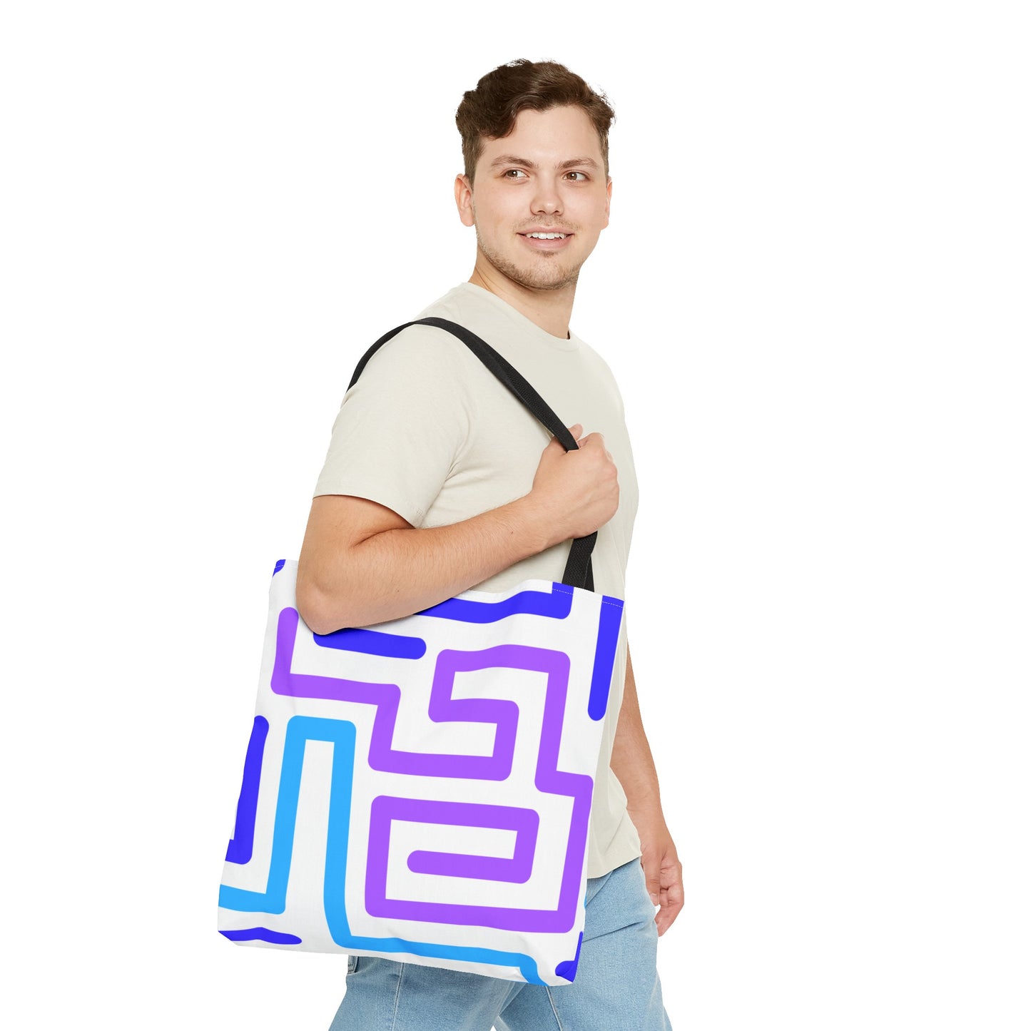 Endless Maze Tote Bag