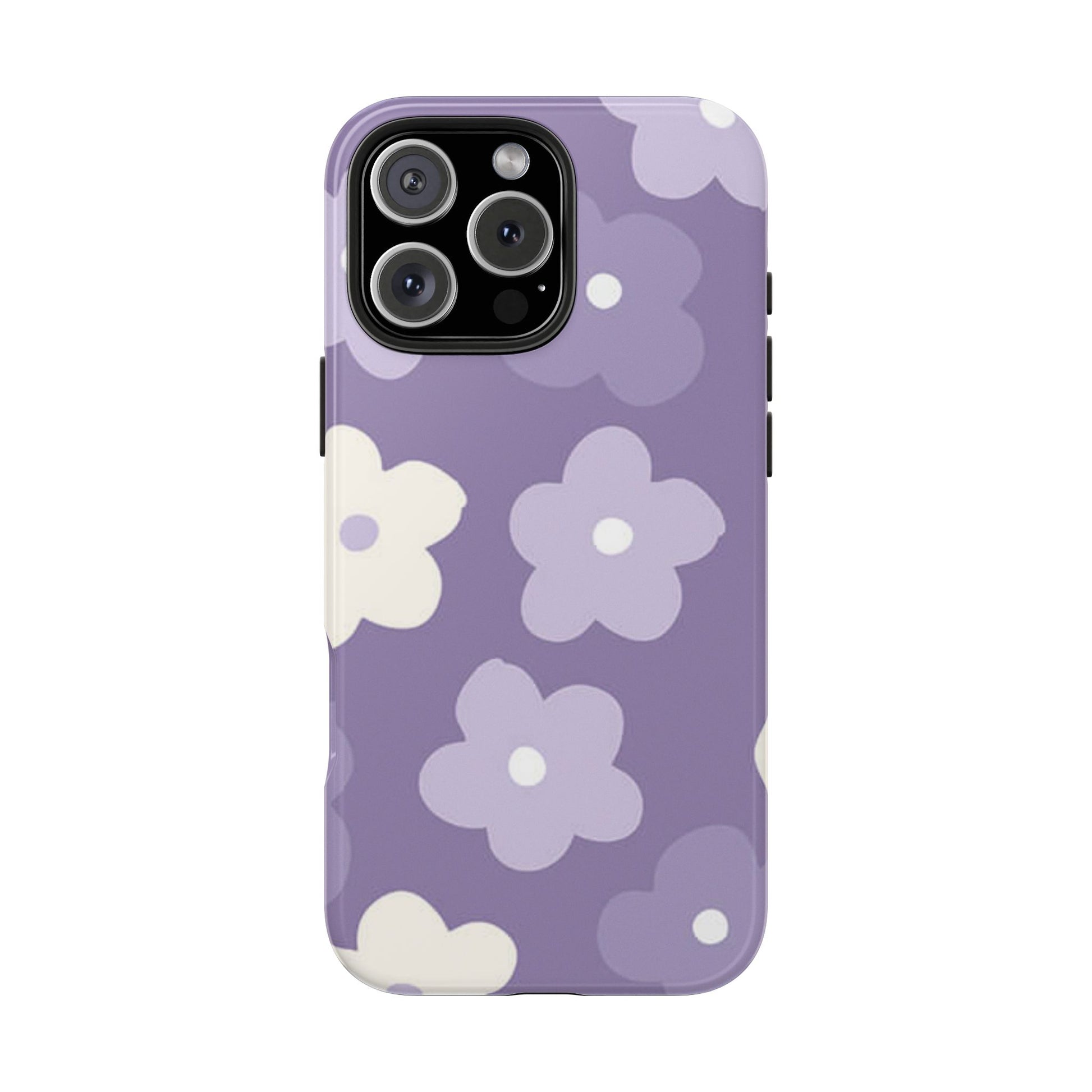 Pastel Purple Flowers Phone Case (Apple & Android)